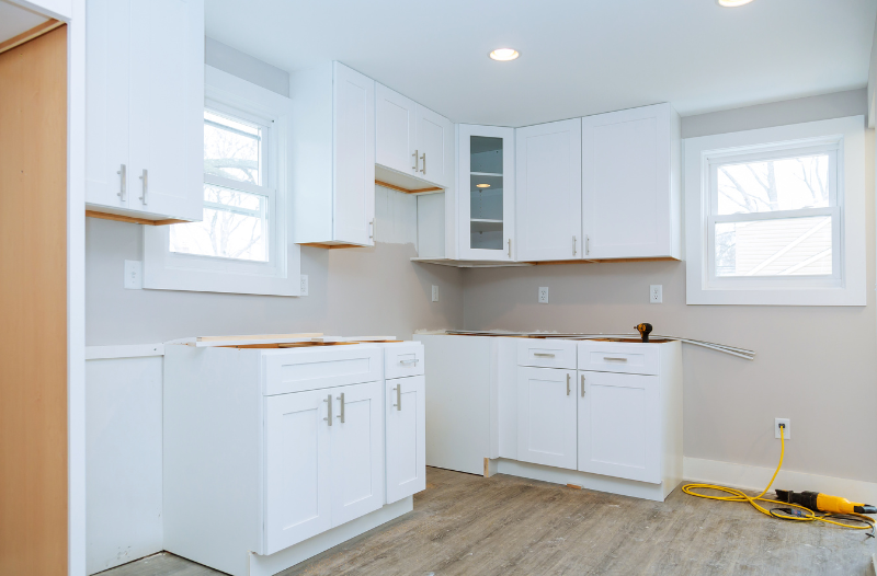 Kitchen Cabinet Oak Flats